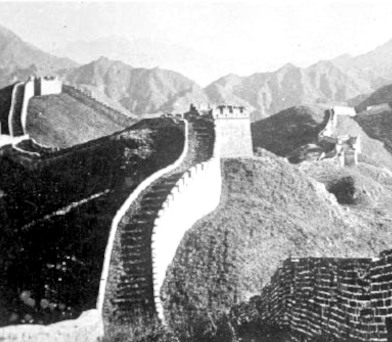 Baubeginn: Chinesische Mauer