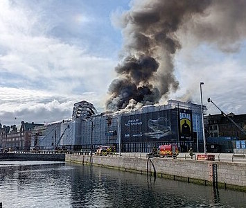 Großbrand: Börse (Kopenhagen)